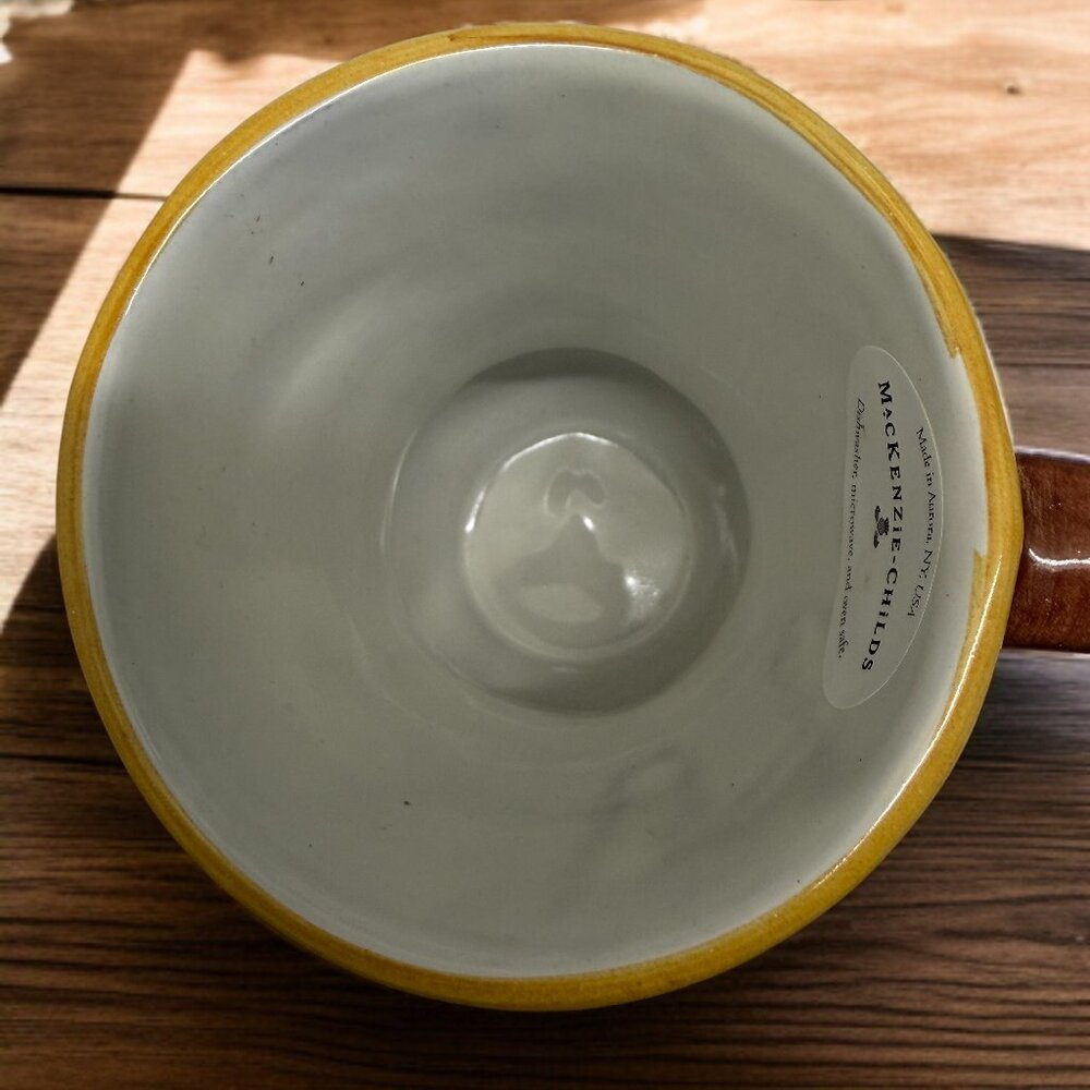 Mackenzie-Childs BlackBird Mug Collectors Series - Picture 3 of 6
